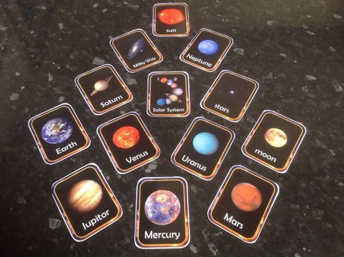 solar system flashcards set planets flash cards teaching planets ...