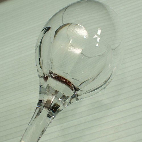 Pair of Vintage Bohemia Crystal Dynasty Wine Glasses - Hock Glasses - Riesling - Picture 10 of 14
