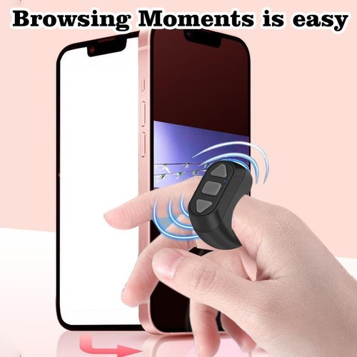 Bluetooth Remote Control Page Turner Remote Scrolling Fast C Novel Remote F8S4 - Zdjęcie 9 z 14