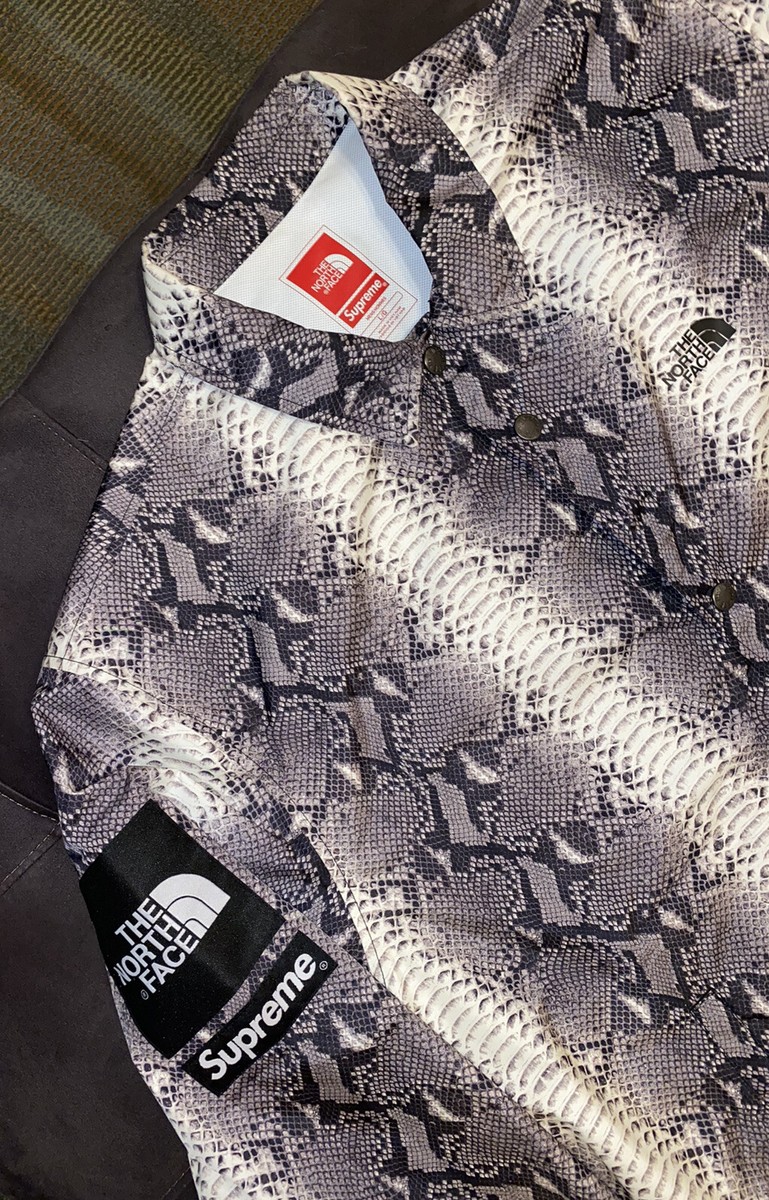 Supreme The North Face Snakeskin Taped Seam Coaches Jacket Supreme The North Face Snakeskin Taped Seam Coaches Jacket