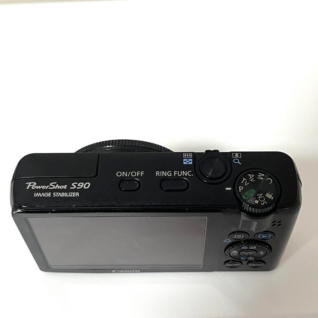 Canon PowerShot S90 Digital Camera - Black - W/Charger Used Canon PowerShot S90 Digital Camera - Black - W/Charger Used