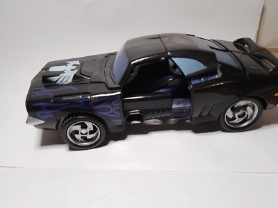RARE Hasbro 2008 Transformers Marvel Venom Crossover Black Car
