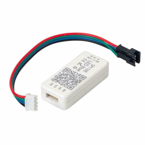 SP110E For LED Pixel Strip WS2811 WS2812B DC5-12V Bluetooth Controller Remote - Picture 2 of 12