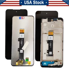 For Motorola Moto G Play 2023 XT2271 XT2271-5 LCD Touch Screen Frame Replacement