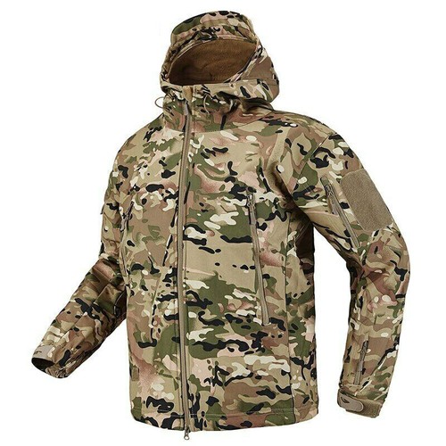 New ESDY Shark Skin Soft Shell Men's Outdoors Military Tactical Coat Jacket * - Picture 18 of 31
