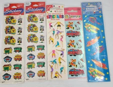 Vintage Sandylion Stickers Paper Art Mrs. Grossman's Stickers Lot of 5 Sets