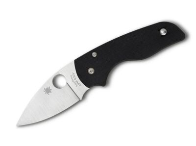 Spyderco Lil' Native S30V G10 Black PlainEdge Taschenmesser Clip Schwarz C230GP