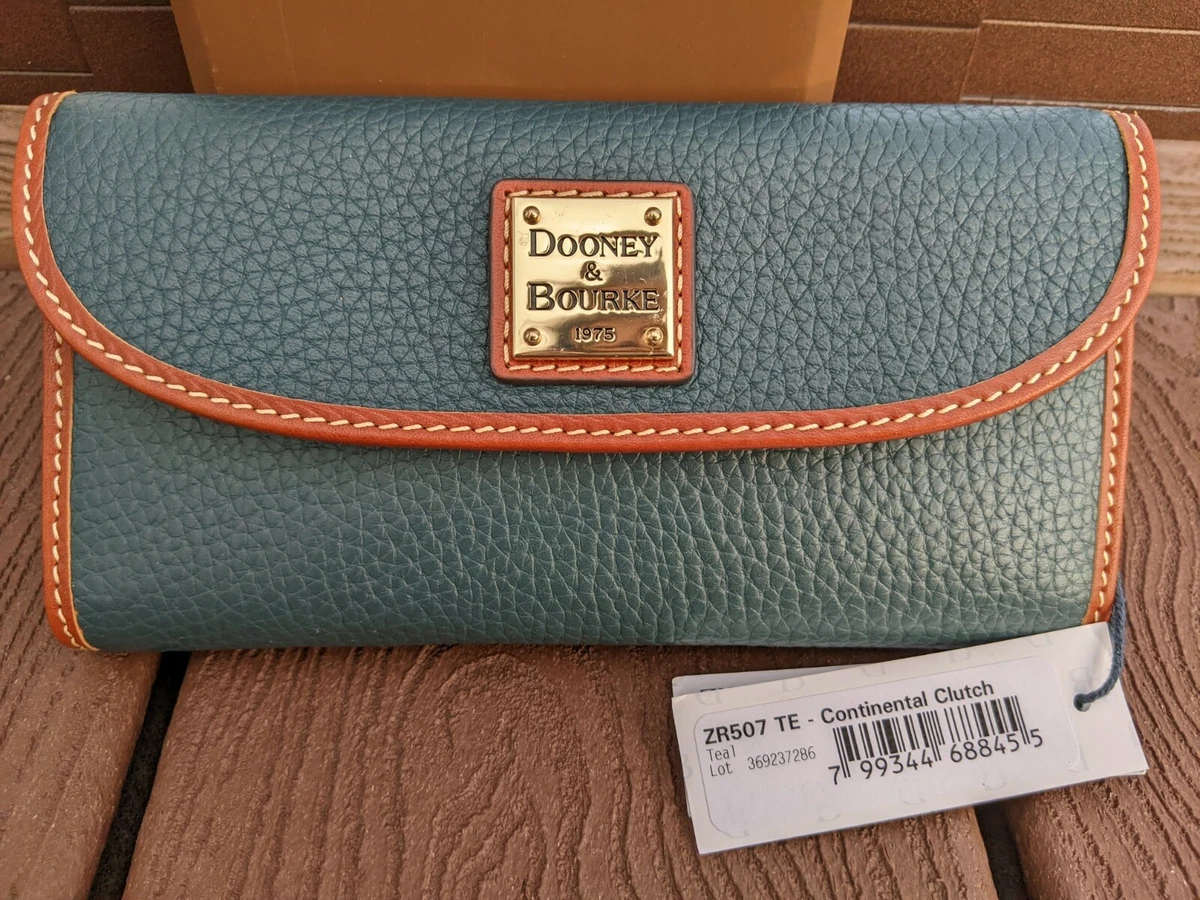 Dooney & Bourke Pebble Continental Clutch Wallet