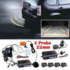 22mm Reversing Sensor Sound Alert 4 Sensors Car Parking Detector No Display