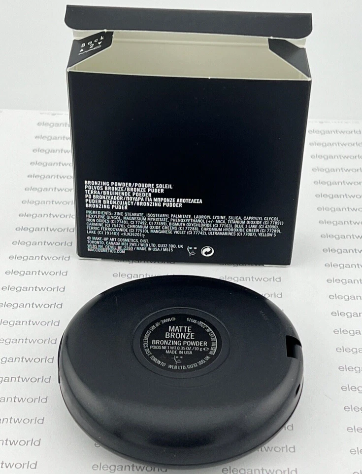 MAC Bronzing Powder MATTE BRONZE Full Size 10 g/.35 oz, AUTHENTIC NEW SOLD OUT - Image 4 of 4