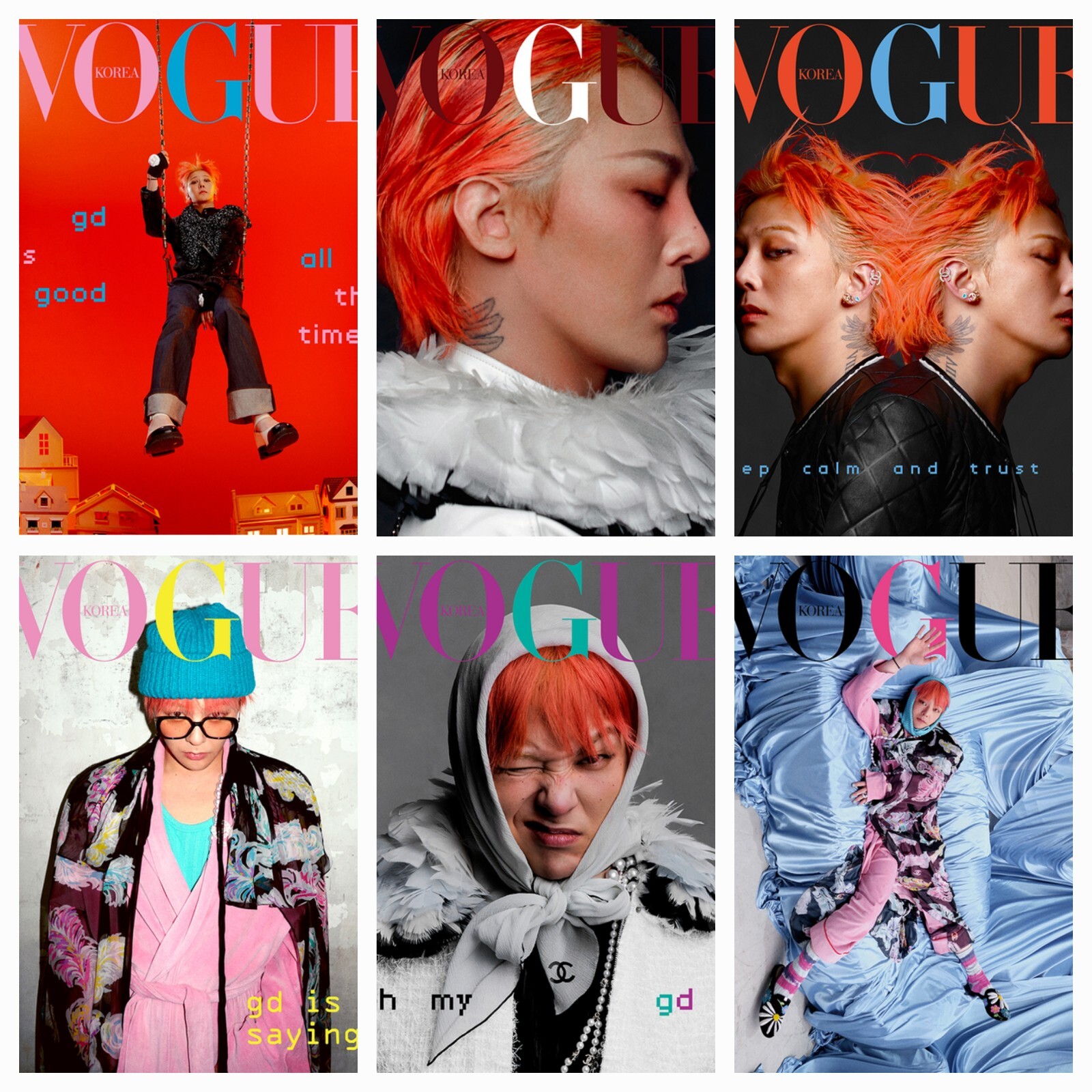 G-DRAGON VOGUE Korea 2025 02 FEBRUARY Magazine Edition Orfeó