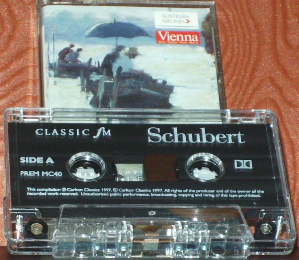 Various Schubert CASSETTE ALBUM  Classical FM 23 Highlights  Symphony Piano Qua - Image 2 of 4