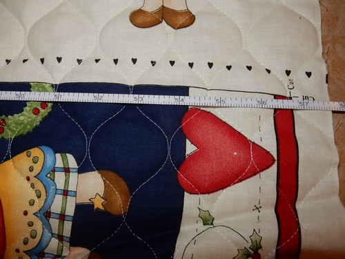 Falda Paneles Acolchada Árbol de Navidad Vintage Dianna Marcum Joyful Angel - Imagen 7 de 7