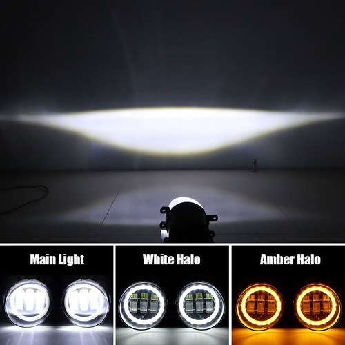 2x Luces antiniebla LED Lámpara de parachoques DRL para Toyota Corolla Camry Tacoma Venza RAV4 - Imagen 11 de 13