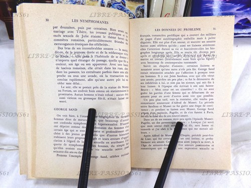 LES NYMPHOMANES ET HYPERSEXUELLES, Dr ALBERT ELLIS, ÉDITIONS BUCHET/CHASTEL 1967 - Foto 8 di 13