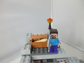 Lego Minecraft The Cave 21113 100% Complete Build W/ Instructions All Minifigs