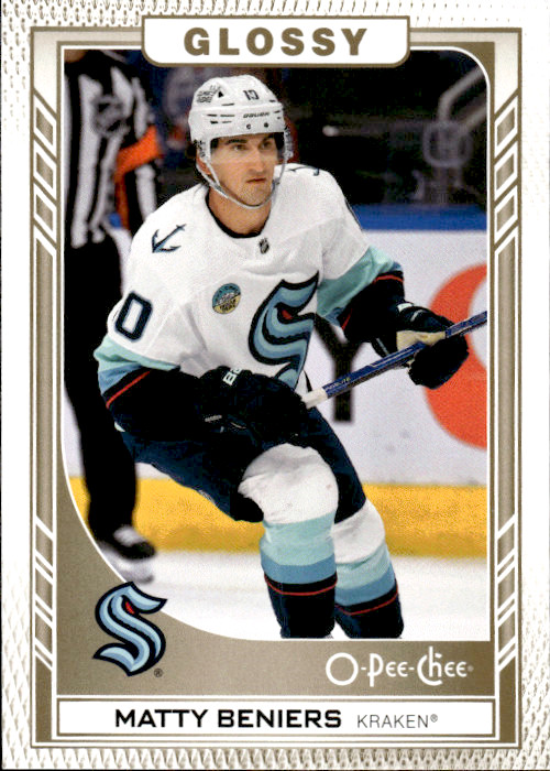 2023-24 Upper Deck OPC Glossy Gold #R-33 Matty Beniers KRAKEN