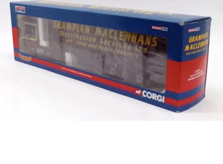 Corgi 1/50 Scale Diecast CC13233 - DAF XF Curtainside - Grampian Maclennans Mint - Image 3 of 3