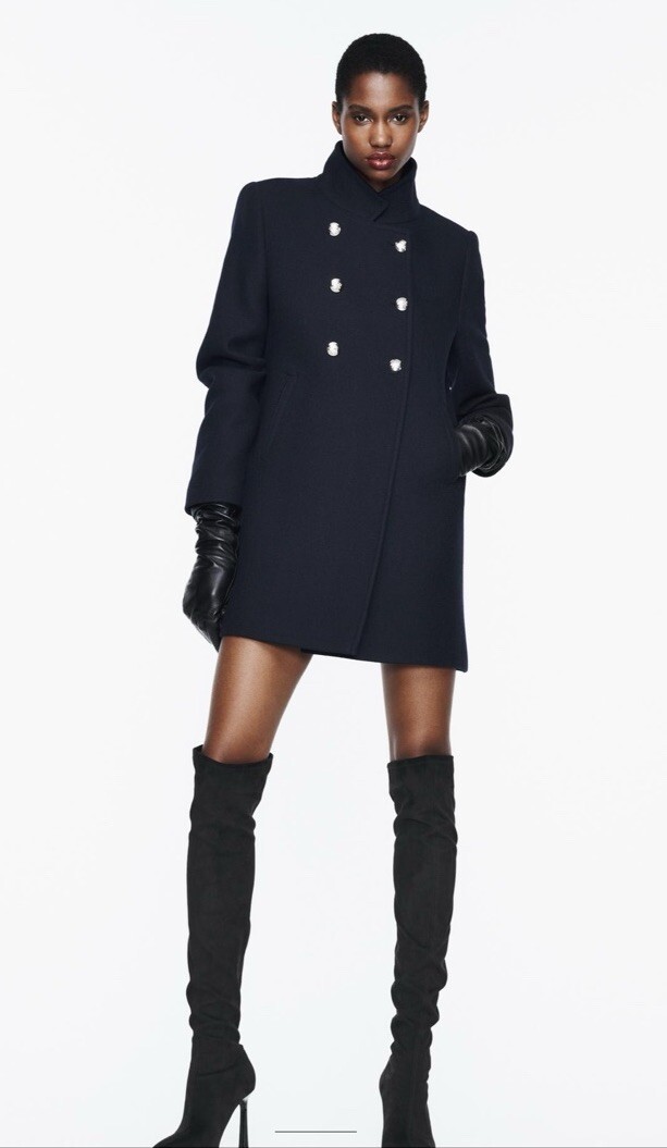 野沢和香さん　WE'RTHY DAILY DOUBLE JACKET Double Breast Homespun Wool Work Jacket “YOUNG VITO】 size