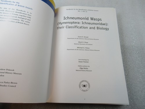 Ichneumonid Wasps (Hymenoptera Ichneumonidae) Classification & Biology 2018 - Imagen 4 de 9