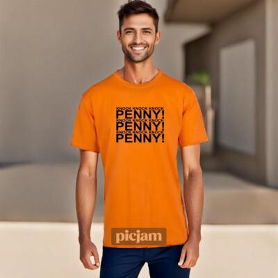 MEN WOMENS TEE TSHIRT UNISEX PENNY SHELDON TV BIG BANG FUNNY GIFT TV SHOW FAN