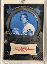 Jim Palmer AUTO #/25 Upper Deck Etchings Gold 2004 Red Ink Autograph Orioles HOF