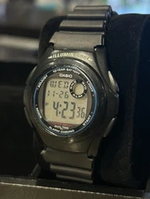 CASIO Illuminator Digital Watch 10-Year Battery All Functions Work + EXTRA BATT!