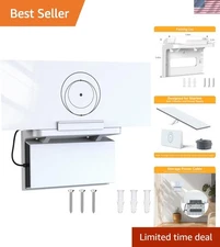 Custom Fit Starlink Gen 3 Wall Mount - Sturdy ABS Design & Optimal WiFi Coverage