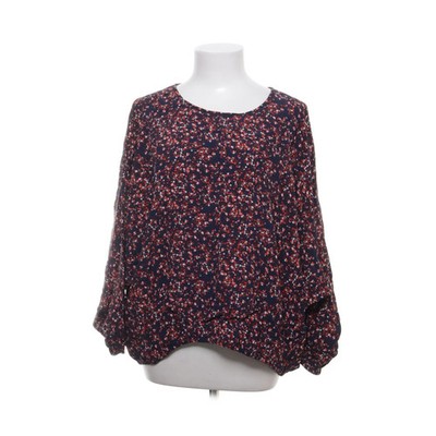 Violeta by Mango, Bluse, Größe: 4XL, Blau/Rot/Mehrfarbig, Viskose, Blumen #uMS