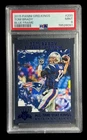 2015 gridiron kings #200 tom brady; blue frame SP color match PSA 9  **POP 4, 1^