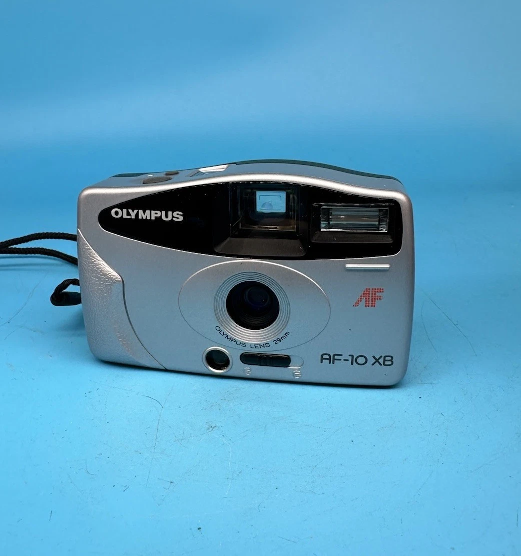 Appareil Photo Olympus AF-10 35mm - Compact Argentique, Flash, Testé Et Fonctionne