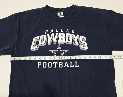 Vintage NFL Dallas Cowboys T-shirt Mens Size L Large Dark Blue Football - Picture 4 of 11