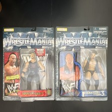Stone Cold WWE Action Figuren Lot Serie 7 & Signature 3 -