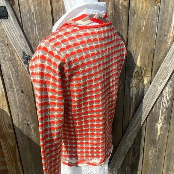 Chaqueta Zac Posen Z Spoke New York Botón Delantero con Detalle de Enrejado Talla Grande Foto 3 de 4