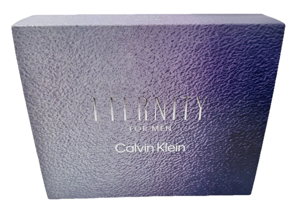 Calvin Klein Eternity para hombre Aqua 3,4 oz EDT + 1,0 oz EDT + 10 ml. EDT 3 piezas. Juego Nuevo en Caja Foto 2 de 4