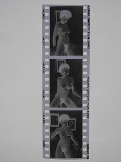 3 x Artistic NUDE Lady Maid Woman NUDE Nude Posing Original Photo Negative