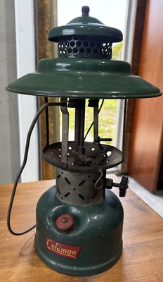 #ad 1957 COLEMAN Lantern No Glass $99.99