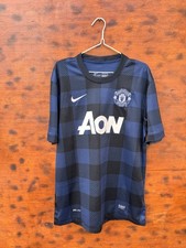 MANCHESTER UNITED 2013/2014 AWAY FOOTBALL SHIRT NIKE SIZE L ADULT