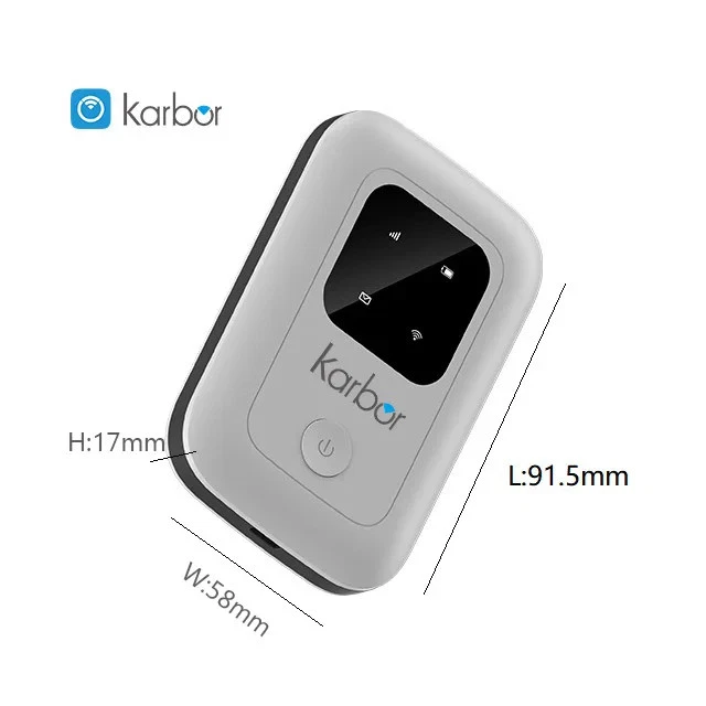 4g Lte Router with 3000MAH Battery Outdoor Pocket Wifi Sim Card Slot Wifi Router - Image 2 of 4