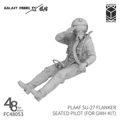 Galaxy FC48053 1/48 PLAAF SU-27 FLANKER SEATED PILOT (FOR G.W.H KIT)
