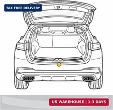 Self-Healing Clear Paint Protection Film for Rear Bumper - 35.4"x3.15" Invisible