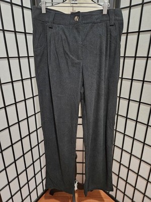NWT Halara Black Size Large AuraCord Corduroy Relaxed Fit Breathable Pants