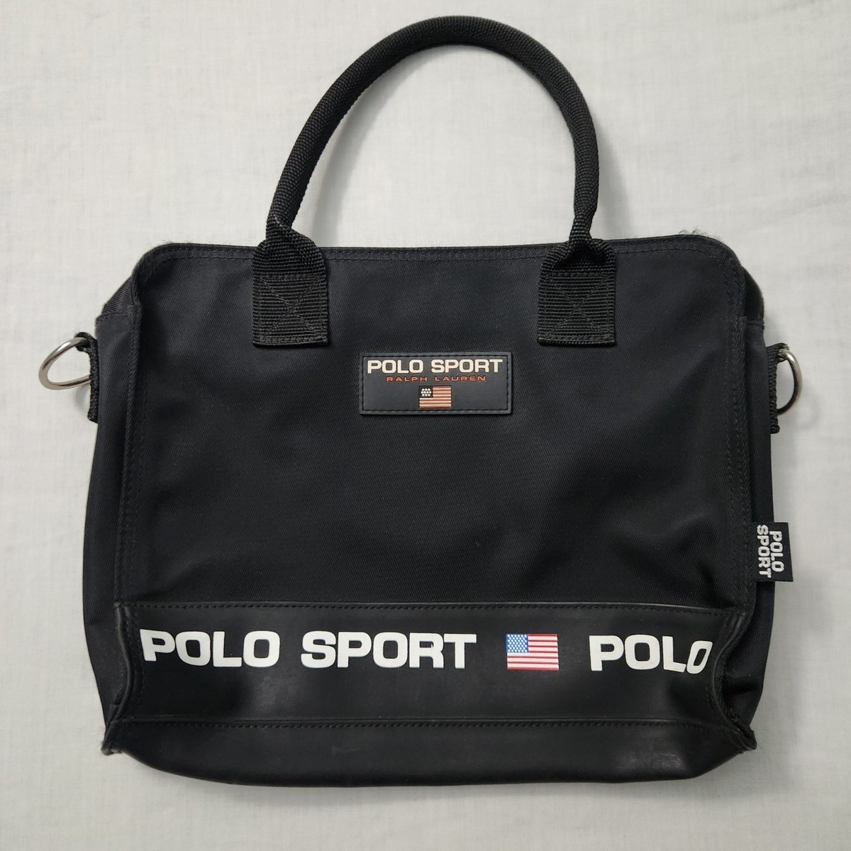 d*9様 い*ご様 d*9様 POLO SPORT Ralph Lauren フ Vintage Ralph Lauren POLO SPORT Repeat Logo Bag 9x11