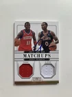 2012 Panini National Treasures- Materials Jrue Holiday/Jeff Teague Signed /99