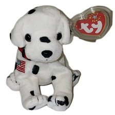 Ty Beanie Baby - RESCUE the FDNY Dalmatian Dog (TY Store Tags)(5.5 Inch) MWMTs