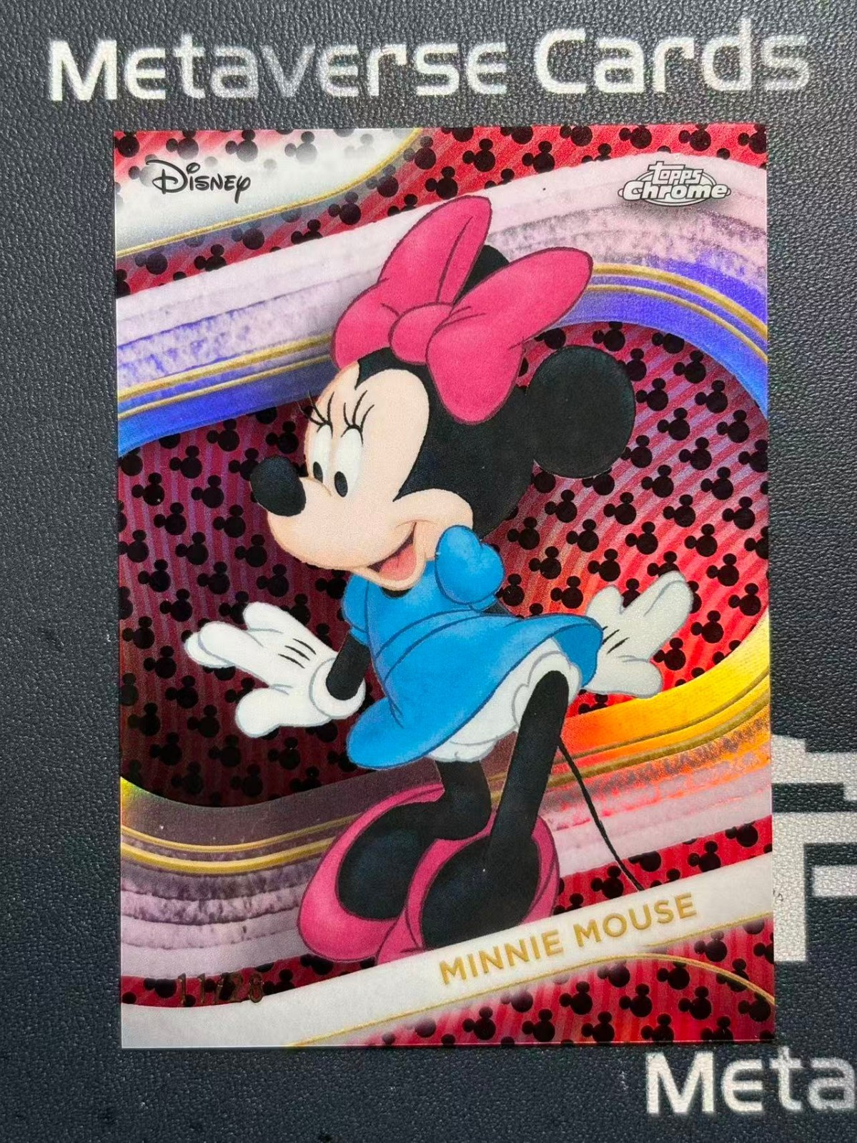 Mickey Mouse 2025 Topps Chrome Disney #1 Refractor Price