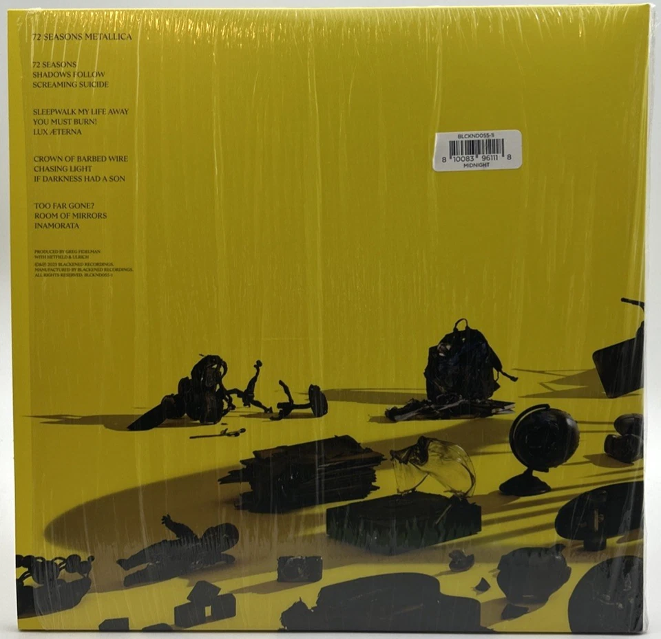 METALLICA "72 Seasons" LP 2023 Midnight Violet Vinyl Blackened– BLCKND055-1 - Image 2 of 4