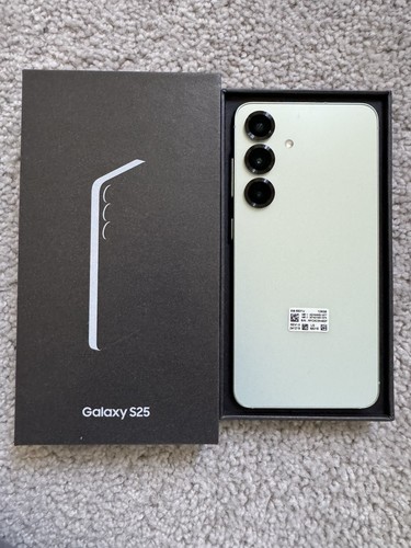 NEW Samsung Galaxy S25 S931U - 128GB - Unlocked - Mint Color - Open Box - Zdjęcie 7 z 8
