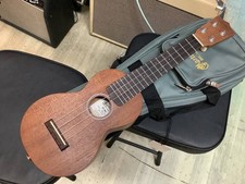Martin S-1 Uke Mahogany Soprano Ukulele with GOTOH UPT Peg Pickup, New