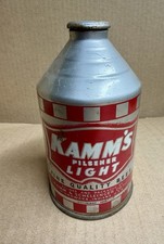 Kamms Pilsner Light Crowntainer Cone Top Beer Can